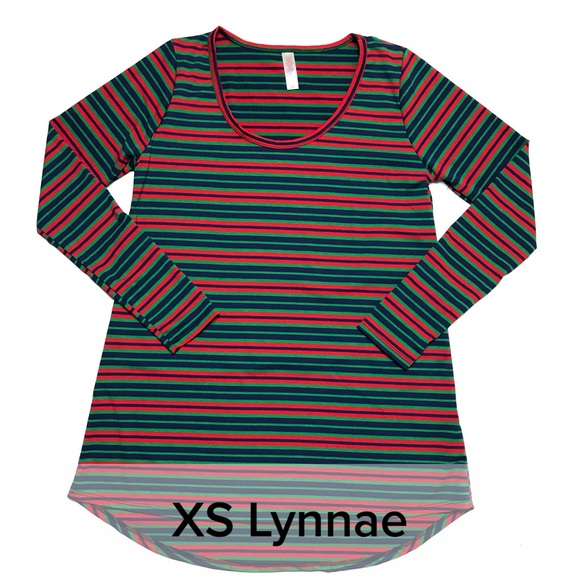 NWT LuLaRoe Lynnae Long Sleeve Top size XS - Picture 1 of 1